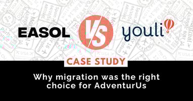 A case study interview with AdventurUs and their decision to migrate travel tech from Easol to YouLi
