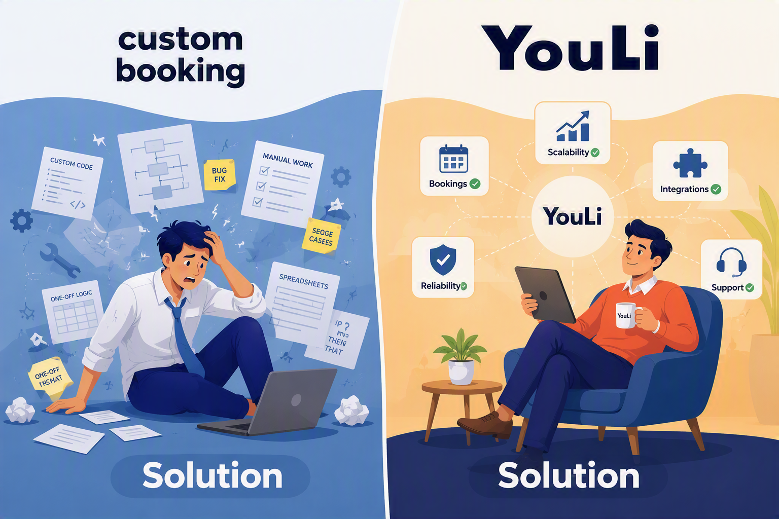 custom vs youli comparison